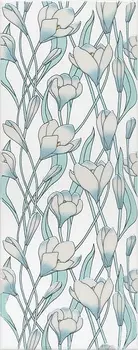 Декор для плитки Kerama Marazzi Линьяно Подснежники OP\B01\7071T белый 20х50 см