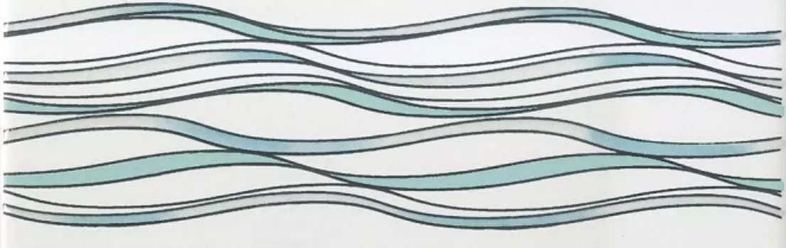 Бордюр Kerama Marazzi Линьяно Подснежники OP\B03\7071T белый 6.3х20 см