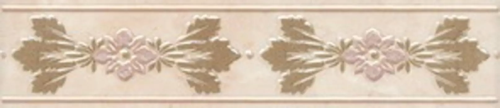Бордюр Kerama Marazzi Мармион Бордюр MLD\A05\6241 бежевый 5.4х25 см