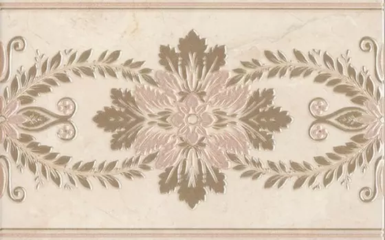 Декор для плитки Kerama Marazzi Мармион MLD\A04\6241 бежевый 25х40 см