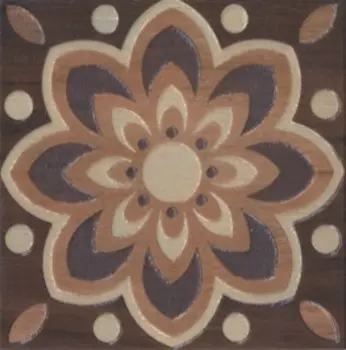 Kerama Marazzi Сальветти HGD\A31\TU0031L 15х15 см, декор для плитки (бежевый)