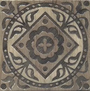 Kerama Marazzi Сальветти HGD\B29\TU0031L 15х15 см, декор для плитки (серый)