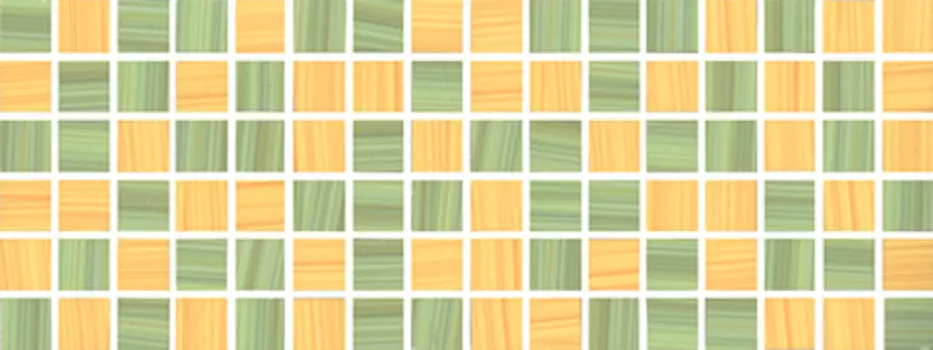 Декор для плитки Kerama Marazzi Салерно 171\15043 желто-зеленый 15х40 см