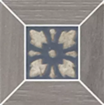 Kerama Marazzi Слим Вуд ID82 9.6х9.6 см, декор для плитки наборный (серый)