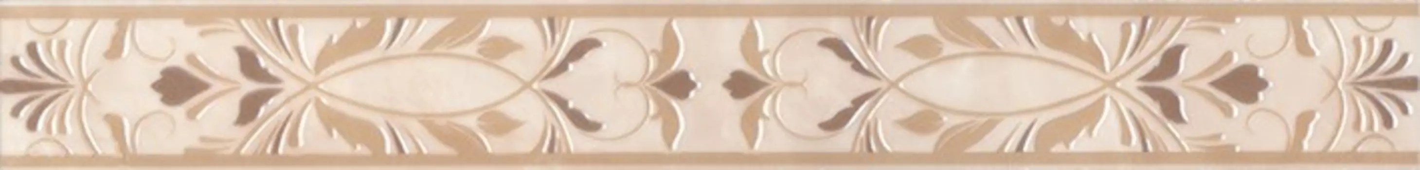 Бордюр Kerama Marazzi Вирджилиано BR142/11104R бежевый 7.2х60 см