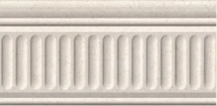 Бордюр Kerama Marazzi золотой пляж 19021\3F светло-бежевый 9.9х20 см