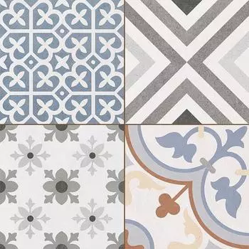 Керамическая плитка для пола Kerlife Hydraulic Andy Miх 45х45