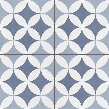 Керамическая плитка для пола Kerlife Hydraulic Hester Ocean 45х45