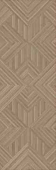 Керамическая плитка Kerama Marazzi 14039R Ламбро коричневый структура матовый 400x1200 мм