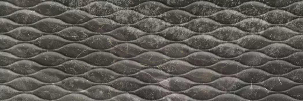 Керамическая плитка NEBULA R90 GRILL Black 30х90