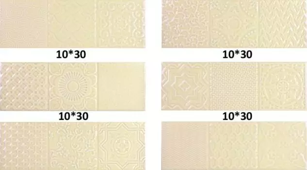 Керамическая плитка СП660 MONOPOLE ESENCIA Relieve MIEL BRILLO 10х30