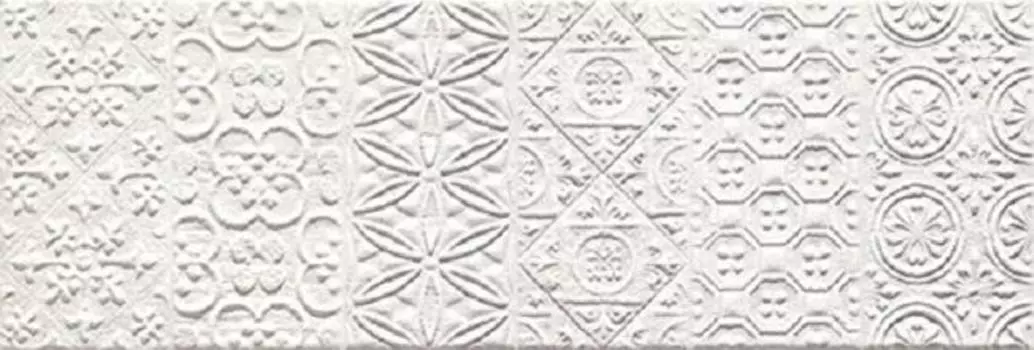 Керамическая плитка Square Плитка 25х75 Bianco Formelle