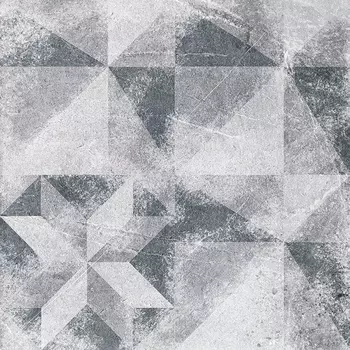 Керамогранит Grasaro Rift декор серый 400х400х8 мм