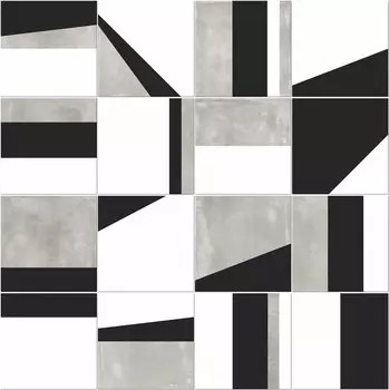 Керамогранит матовый PF60003483 PLAY EDGE MIх Grey 20х20