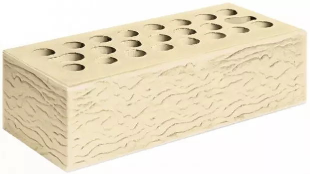 Керма 250х85х65 мм, Кирпич облицовочный евро рустик (пшеничное лето)