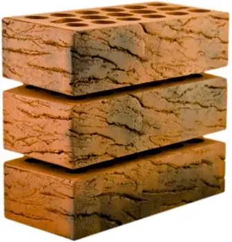 Керма Fusion 250х120х65 мм, Кирпич облицовочный одинарный рифленый (Premium Strong)