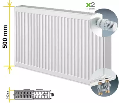 Kermi FTV 22, 500х800 мм, Радиатор стальной панельный