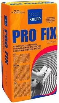 Kiilto Pro Fix, 20 кг, Клей для плитки усиленный