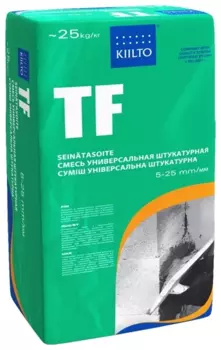 Kiilto TF, 25 кг, Штукатурка цементная