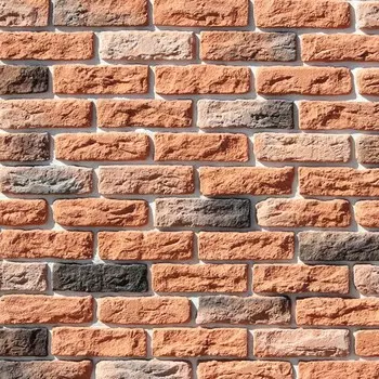 Кирпич декоративный White Hills Брюгге Брик 315-50 оранжевый