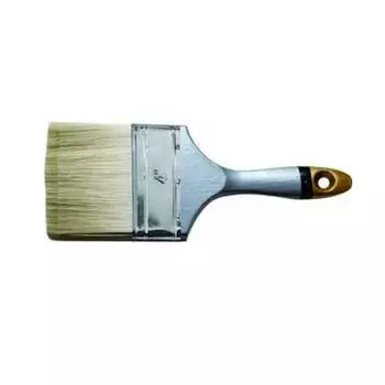 Кисть 50 мм, плоская с деревянной рукояткой и искусственной щетиной