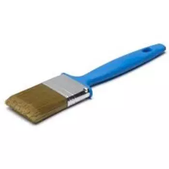 Кисть 50 мм, плоская с пластиковой рукояткой и искусственной щетиной