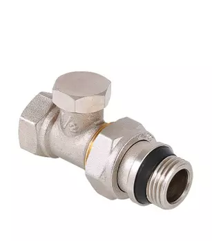 Клапан настроечный Valtec 1/2" прямой с дополнительным уплотнением