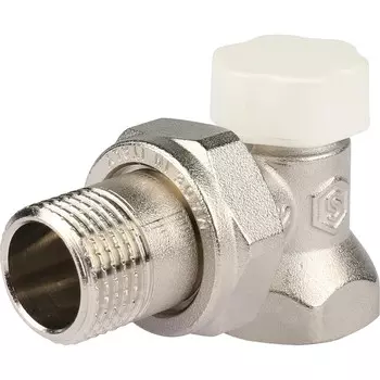 Клапан запорно-балансировочный Stout SVL 1156 000015 1/2 дюйма угловой