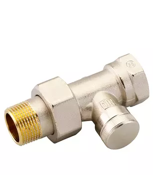 Клапан запорный Danfoss RLV-20 3/4" прямой никелированный