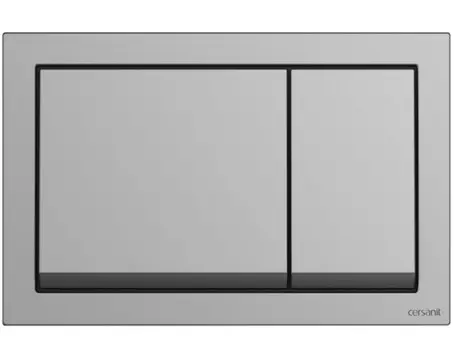 Клавиша смыва Cersanit Enter хром матовый