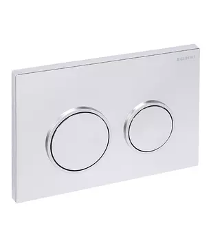 Клавиша смыва Geberit Omega20 хром для инсталляций Omega