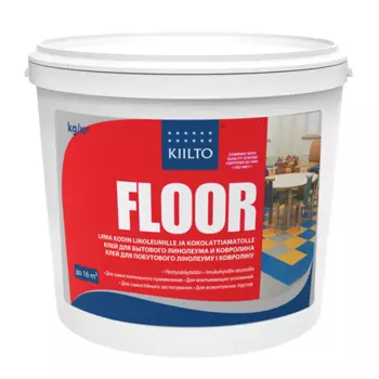Клей для бытового линолеума и ковролина Kiilto Floor 18 кг