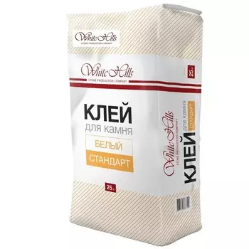 Клей для камня White Hills Стандарт белый 25 кг