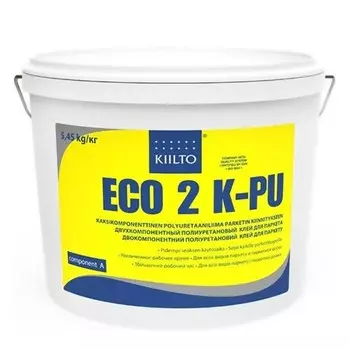 Клей для паркета Kiilto ЭКО 2K PU Полиуретан компонент A