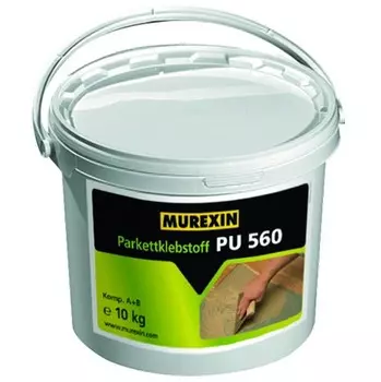 Клей для паркета Murexin PU 560 двухкомпонентный A+B 10 кг