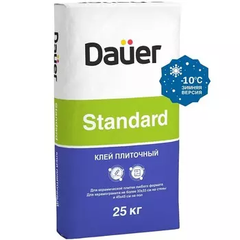 Клей для плитки Dauer Standard Зима 25 кг