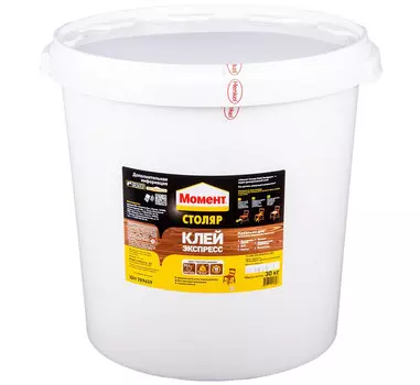 Клей Момент Столяр Экспресс светлое дерево 30 кг