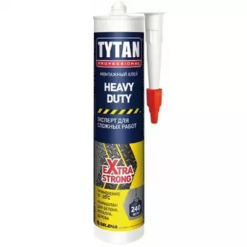 Клей монтажный Tytan Professional Heavy Duty для сложных работ бежевый 310 мл