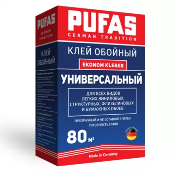 Клей обойный Pufas Ekonom Kleber универсальный 525 г