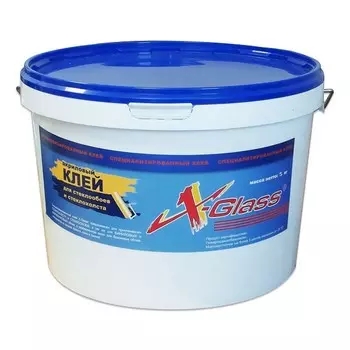 Клей обойный X-Glass для стеклообоев 5 кг