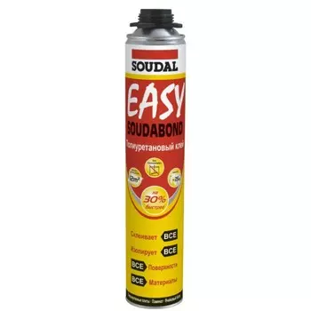 Клей полиуретановый Soudal Soudabond Easy Gun 750мл