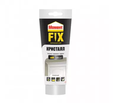 Клей ремонтно-монтажный Момент Fix Кристалл 185 г