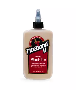 Клей столярный Titebond Dark Wood Glue для темных пород дерева 237 мл