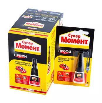 Клей универсальный Момент Супер Профи 5 г