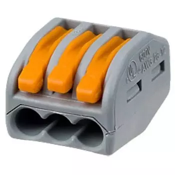 Клемма многоразовая Wago 222-413 3 контакта