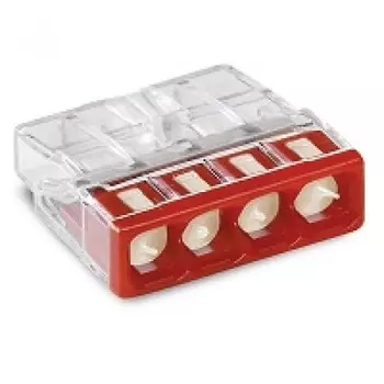 Клемма Wago 2273-244 с пастой 4 контакта