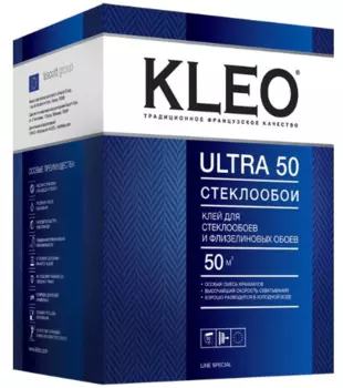 Kleo Ultra 500 г, Обойный клей для стеклообоев,