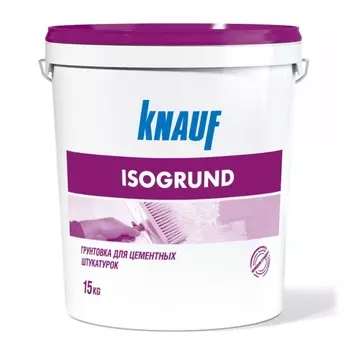 Knauf Isogrund, 15 кг, Грунтовка под декоративную штукатурку