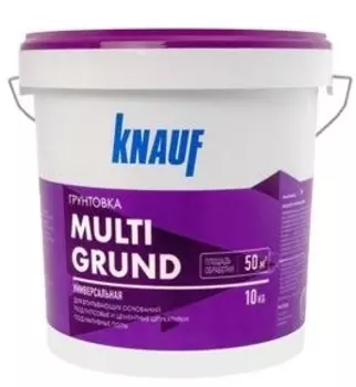 Knauf Мультигрунд, 10 кг, Грунтовка универсальная