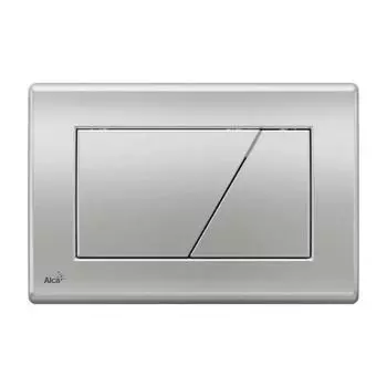 Кнопка для инсталляции хром матовый Alca Plast M172